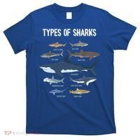 Shark Lover Shirt, Shark Lover Gift, Types Of Shark T-Shirt thumb 0