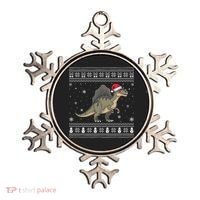 Spinosaurus Lovers Santa Ugly Xmas Sweater Ornament thumb 0