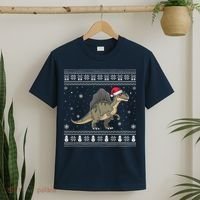 Spinosaurus Lovers Santa Ugly Xmas Sweater T-Shirt thumb 2