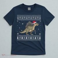 Spinosaurus Lovers Santa Ugly Xmas Sweater T-Shirt thumb 5