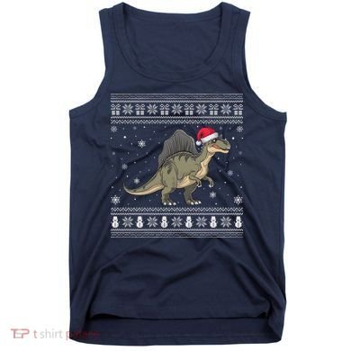 Spinosaurus Lovers Santa Ugly Xmas Sweater Tank Top
