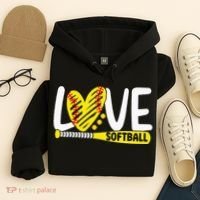 Softball Love Softball Hoodie thumb 4