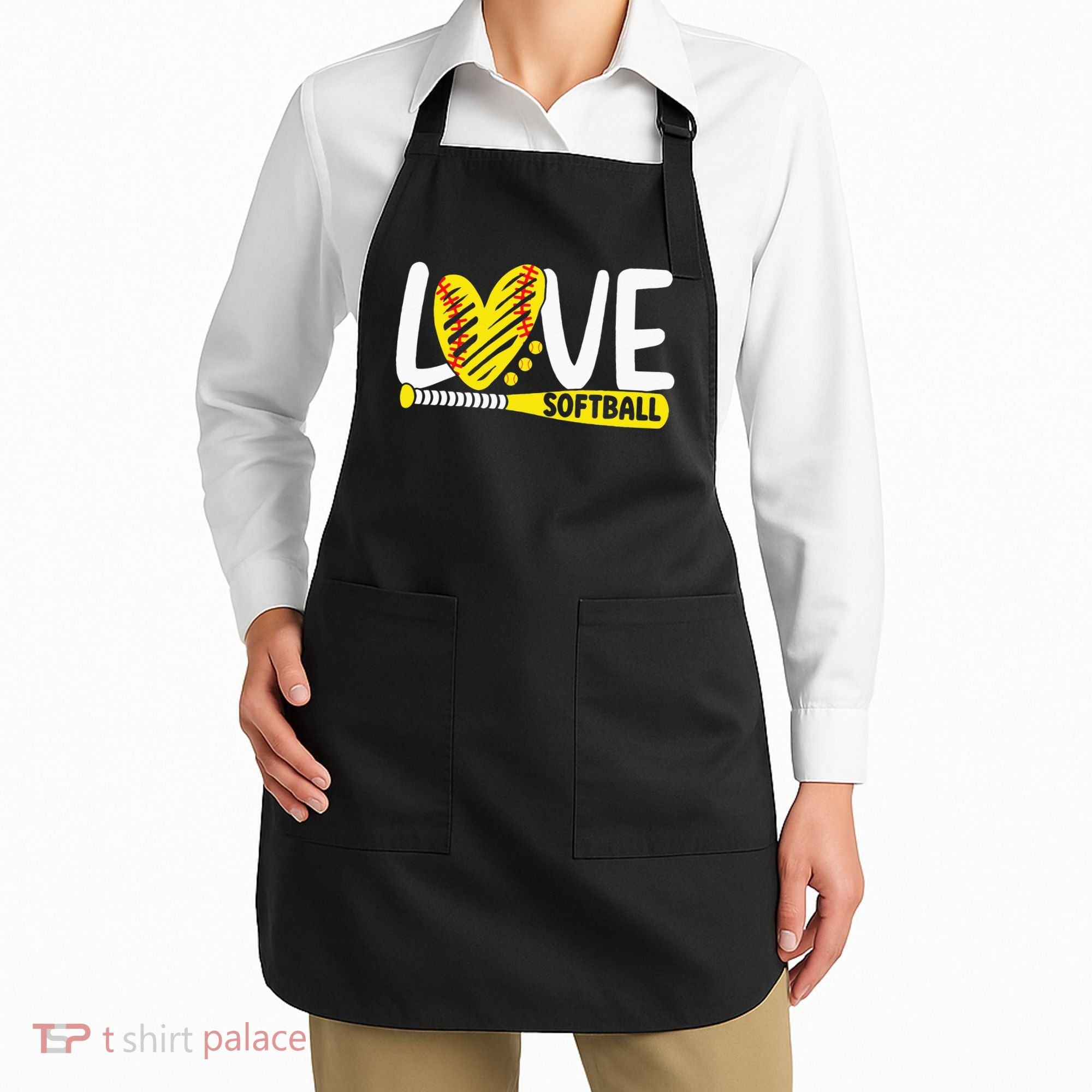 Softball Love Softball Apron