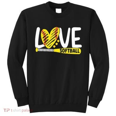 Softball Love Softball Sweatshirt