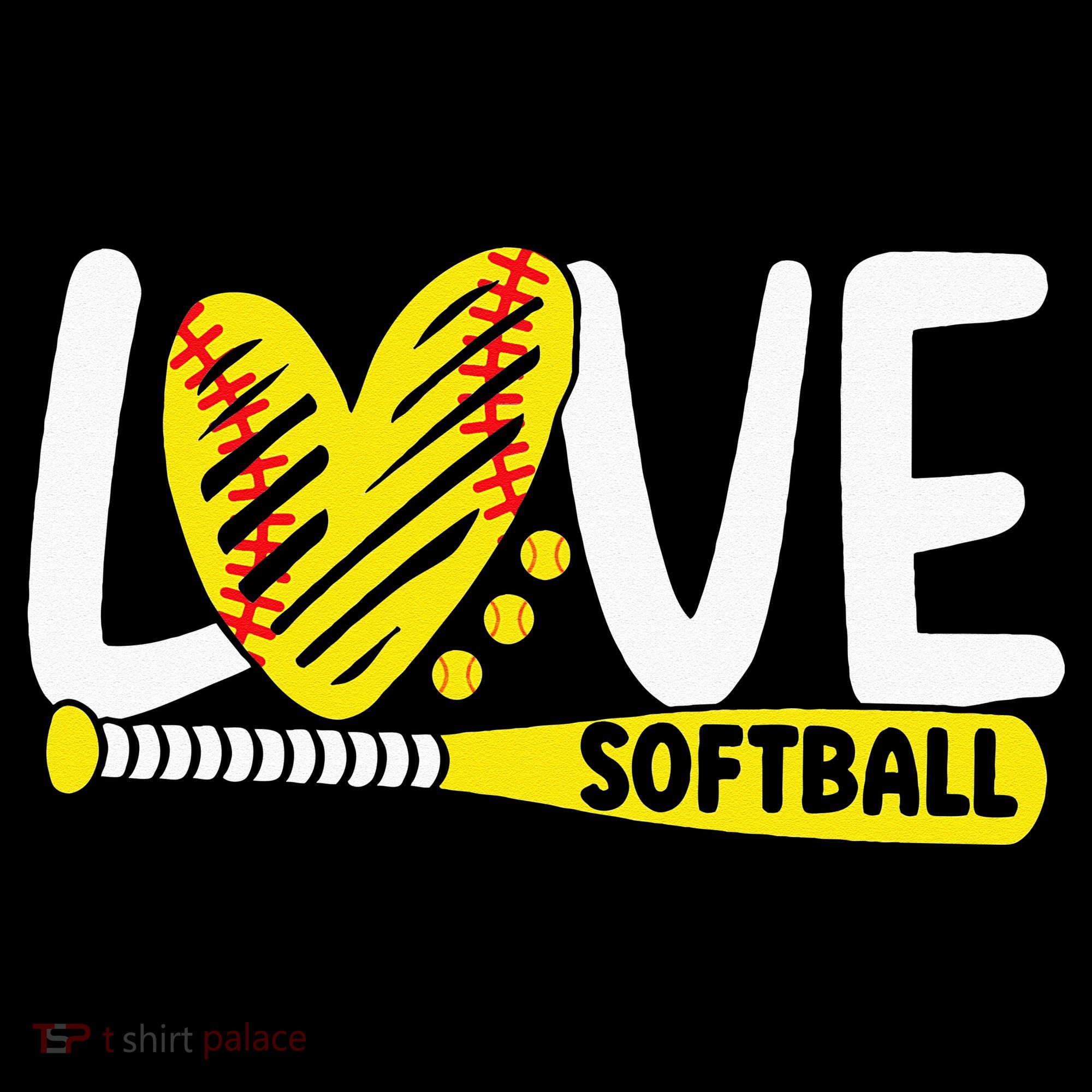 Softball Love Softball Sweatshirt