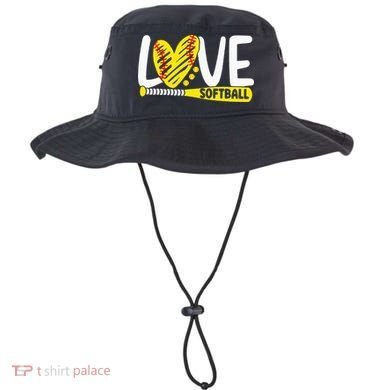 Softball Love Softball Bucket Hat