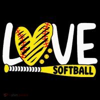 Softball Love Softball Women's Hoodie thumb 2