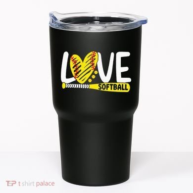 Softball Love Softball Tumbler