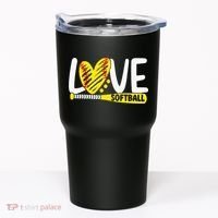 Softball Love Softball Tumbler thumb 0