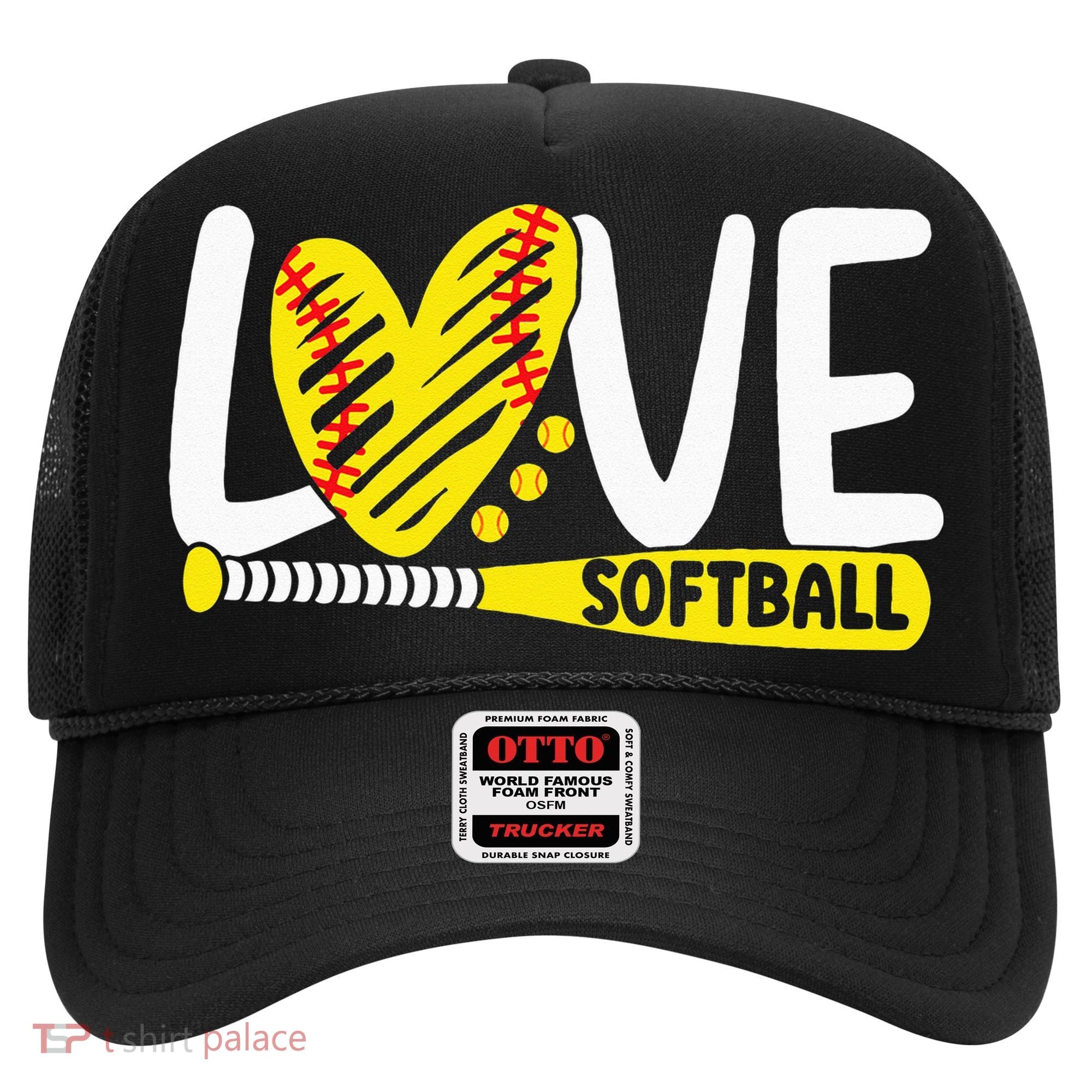Softball Love Softball Hat
