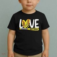 Softball Love Softball Toddler T-Shirt thumb 2