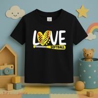 Softball Love Softball Toddler T-Shirt thumb 3