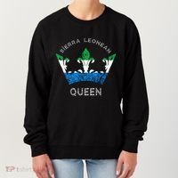 Sierra Leone Sierra Leonean Queen Crown Leonean Pride Women's Sweatshirt thumb 0