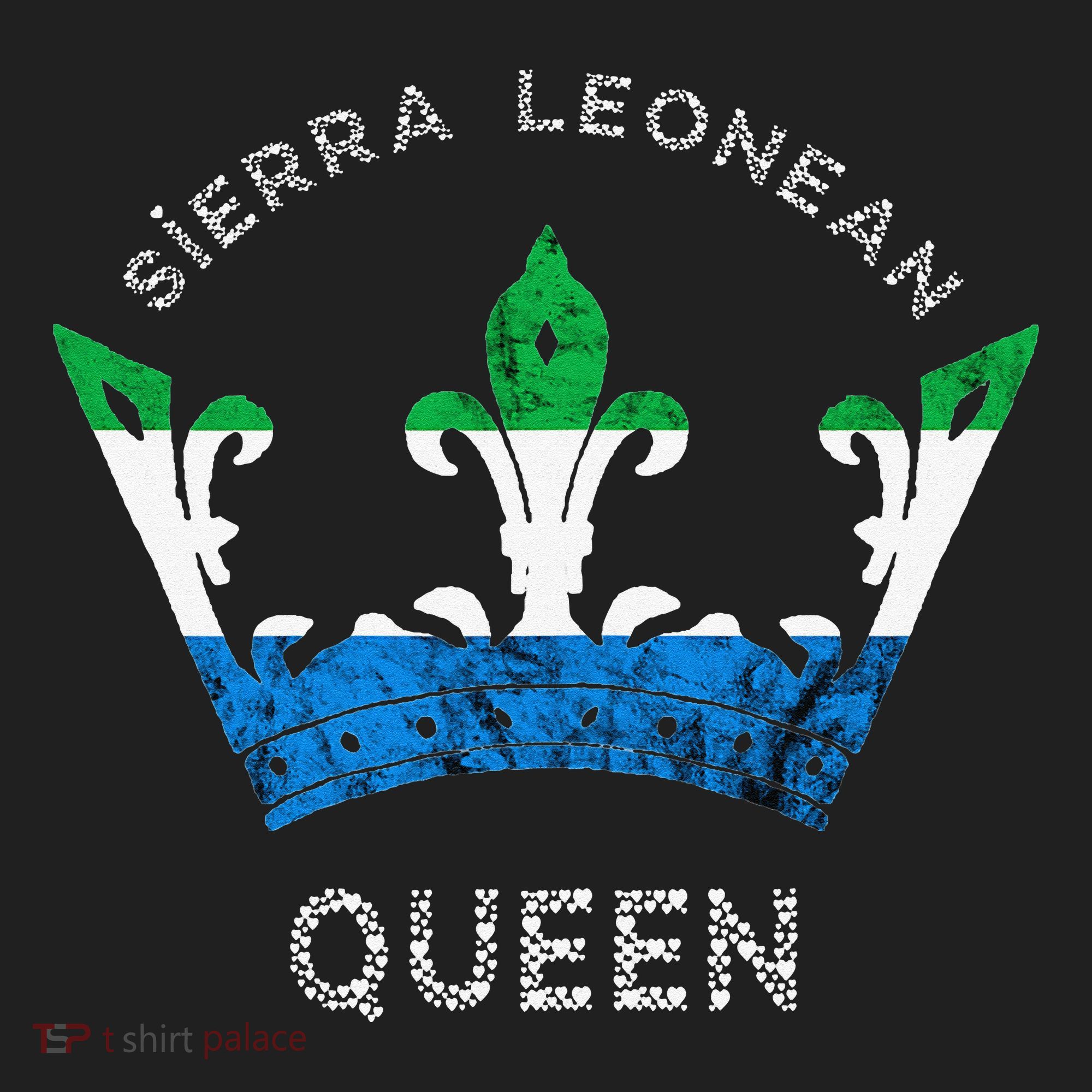 Sierra Leone Sierra Leonean Queen Crown Leonean Pride Women's Sweatshirt