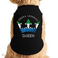 Sierra Leone Sierra Leonean Queen Crown Leonean Pride Doggie Tank thumb 0