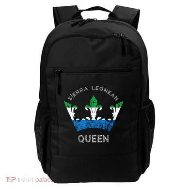 Sierra Leone Sierra Leonean Queen Crown Leonean Pride Backpack