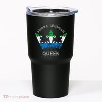 Sierra Leone Sierra Leonean Queen Crown Leonean Pride Tumbler thumb 0