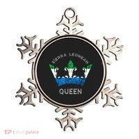 Sierra Leone Sierra Leonean Queen Crown Leonean Pride Ornament thumb 0