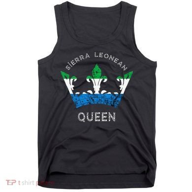 Sierra Leone Sierra Leonean Queen Crown Leonean Pride Tank Top