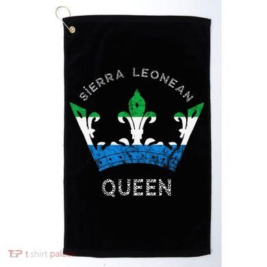 Sierra Leone Sierra Leonean Queen Crown Leonean Pride Golf Towel