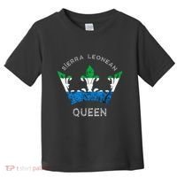 Sierra Leone Sierra Leonean Queen Crown Leonean Pride Toddler T-Shirt thumb 0
