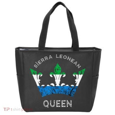 Sierra Leone Sierra Leonean Queen Crown Leonean Pride Tote Bag