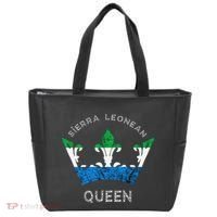 Sierra Leone Sierra Leonean Queen Crown Leonean Pride Tote Bag thumb 0