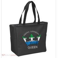 Sierra Leone Sierra Leonean Queen Crown Leonean Pride Tote Bag thumb 2