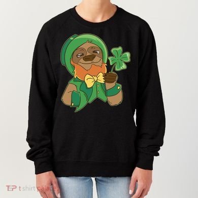 Sloth Leprechaun Women's Sweatshirt