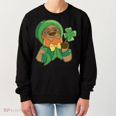Sloth Leprechaun Women's Sweatshirt