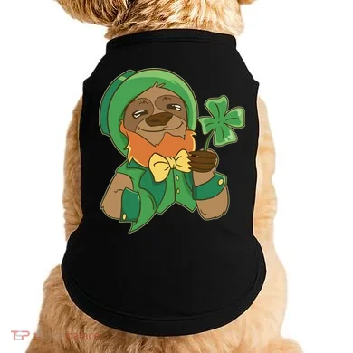 Sloth Leprechaun Doggie Tank