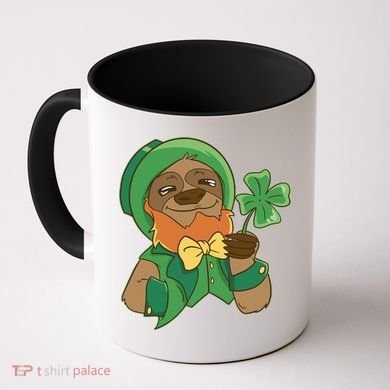 Sloth Leprechaun Coffee Mug