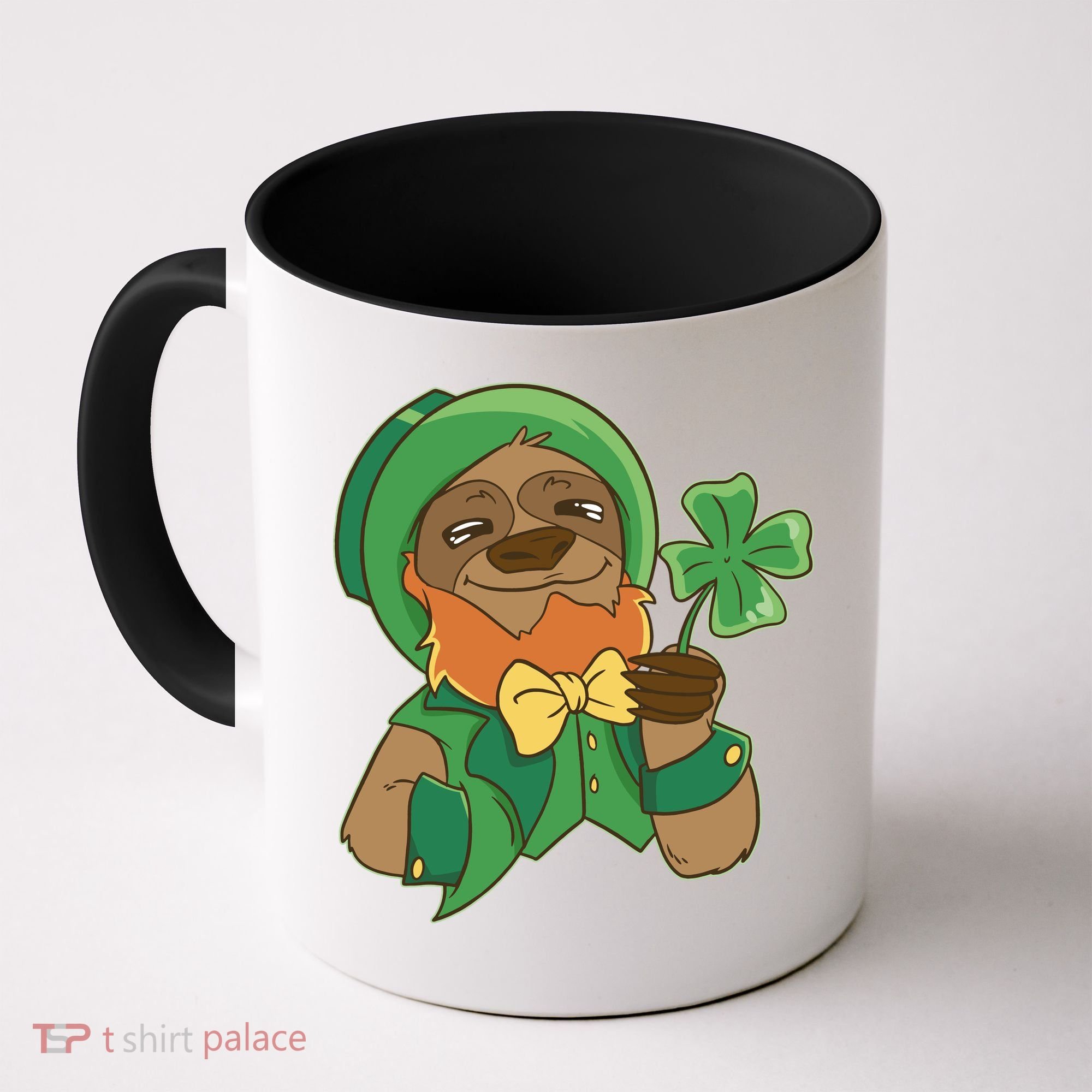 Sloth Leprechaun Coffee Mug