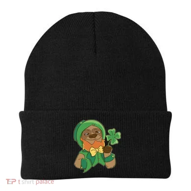 Sloth Leprechaun Beanie