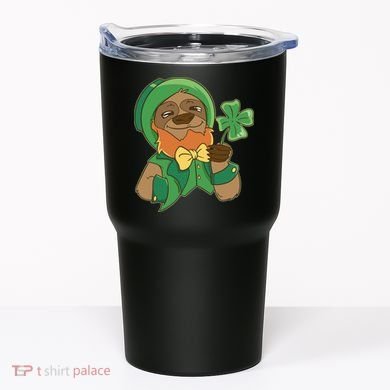 Sloth Leprechaun Tumbler