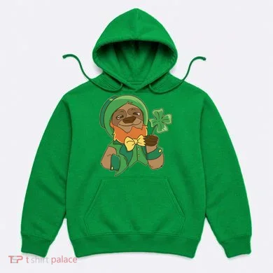 Sloth Leprechaun Hoodie