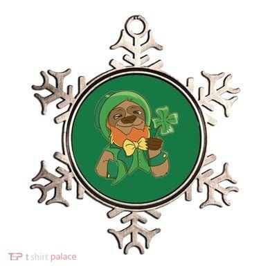 Sloth Leprechaun Ornament