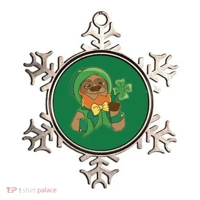 Sloth Leprechaun Ornament