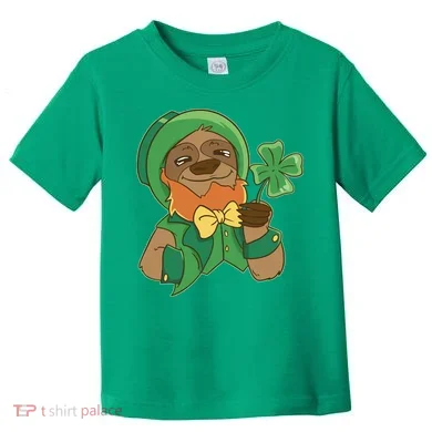 Sloth Leprechaun Toddler T-Shirt