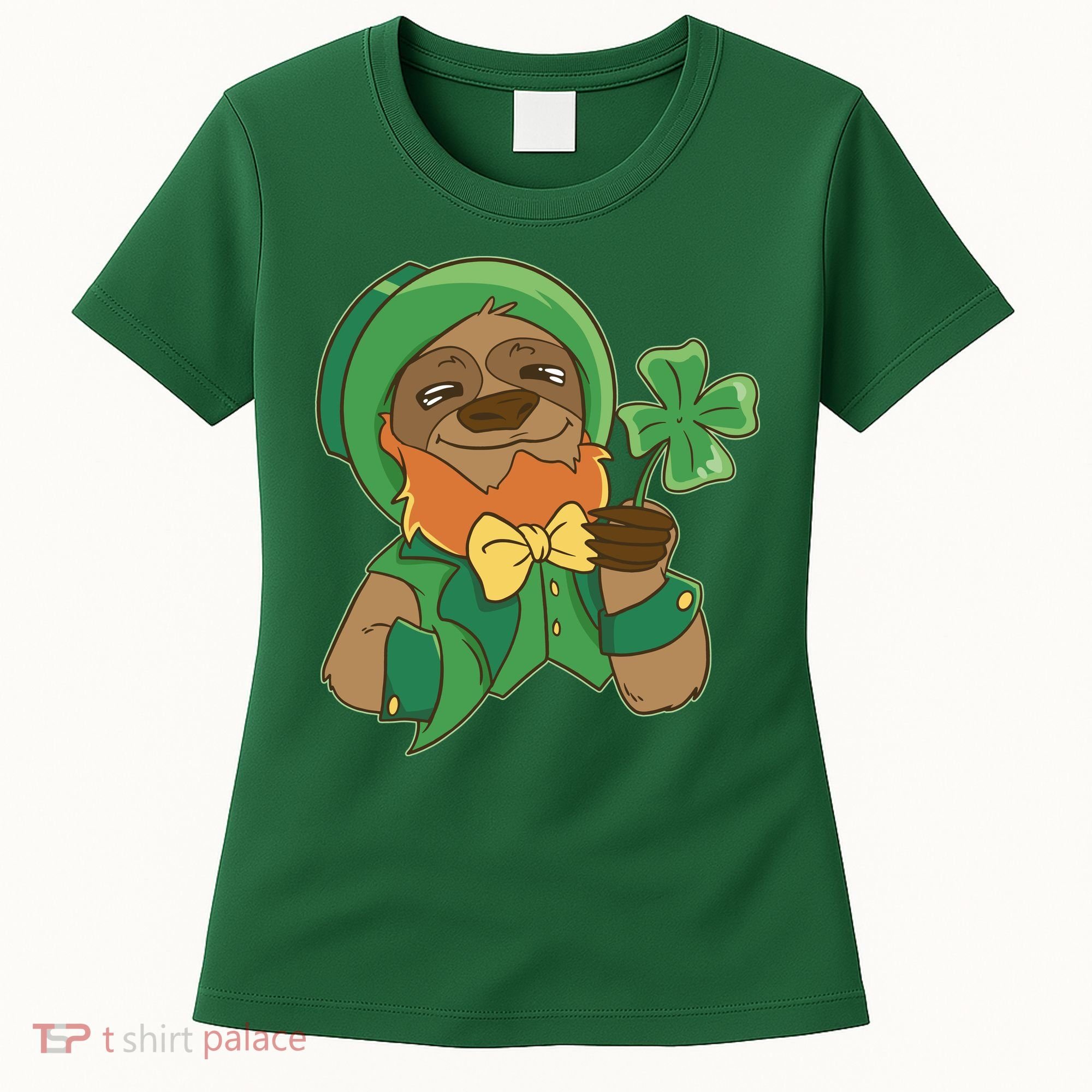 Sloth Leprechaun Women's T-Shirt