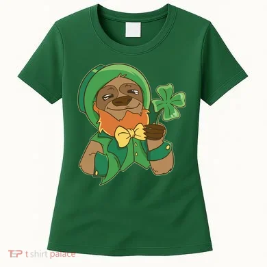 Sloth Leprechaun Women's T-Shirt