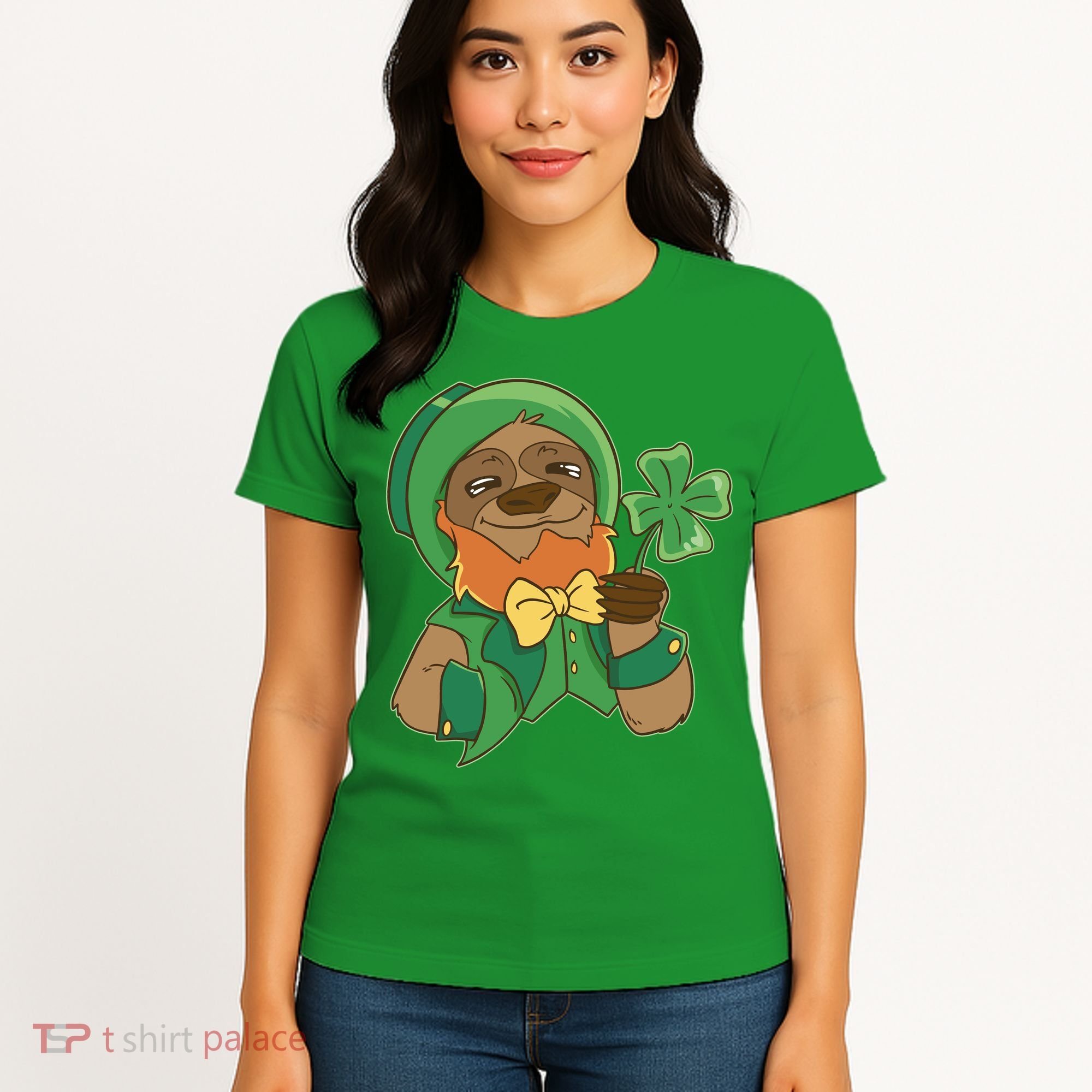 Sloth Leprechaun Women's T-Shirt