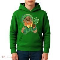 Sloth Leprechaun Kids Hoodie thumb 4