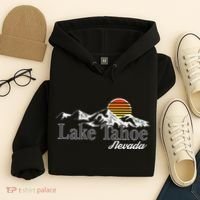 Skiing Lake Tahoe Nevada Mountain Lover Hoodie thumb 4