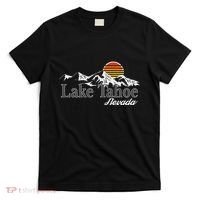 Skiing Lake Tahoe Nevada Mountain Lover T-Shirt thumb 0