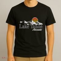Skiing Lake Tahoe Nevada Mountain Lover T-Shirt thumb 3