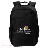 Skiing Lake Tahoe Nevada Mountain Lover Backpack thumb 0