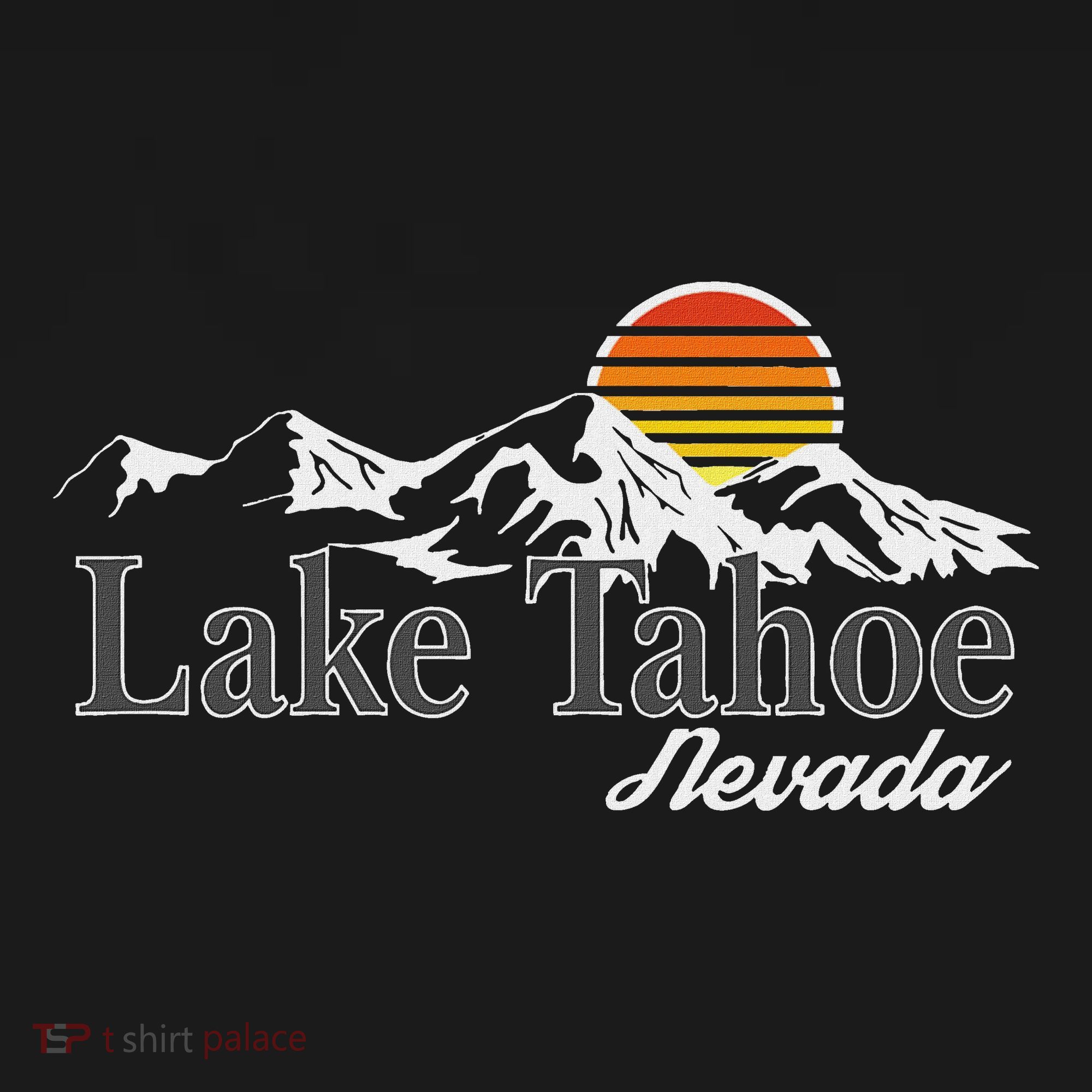 Skiing Lake Tahoe Nevada Mountain Lover Backpack