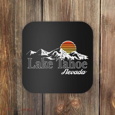 Skiing Lake Tahoe Nevada Mountain Lover Coaster