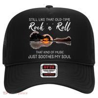 Still Like That Old Time Rock N Roll Music Guitar Hat thumb 0